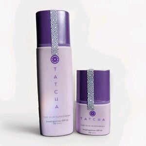 NEW Tatcha The Silk Sunscreen SPF 50 Weightless Mineral Sunscreen + Mini